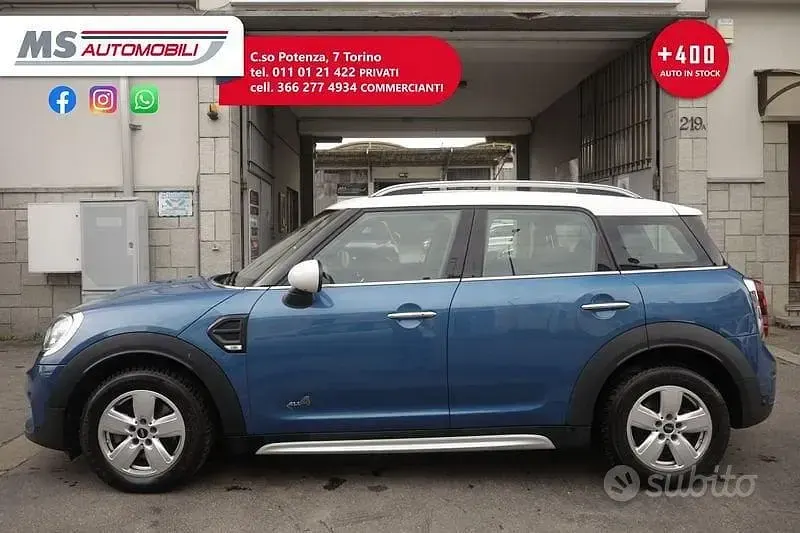Usata Mini Countryman 150 CV (110 kW) 2019 Blu SUV