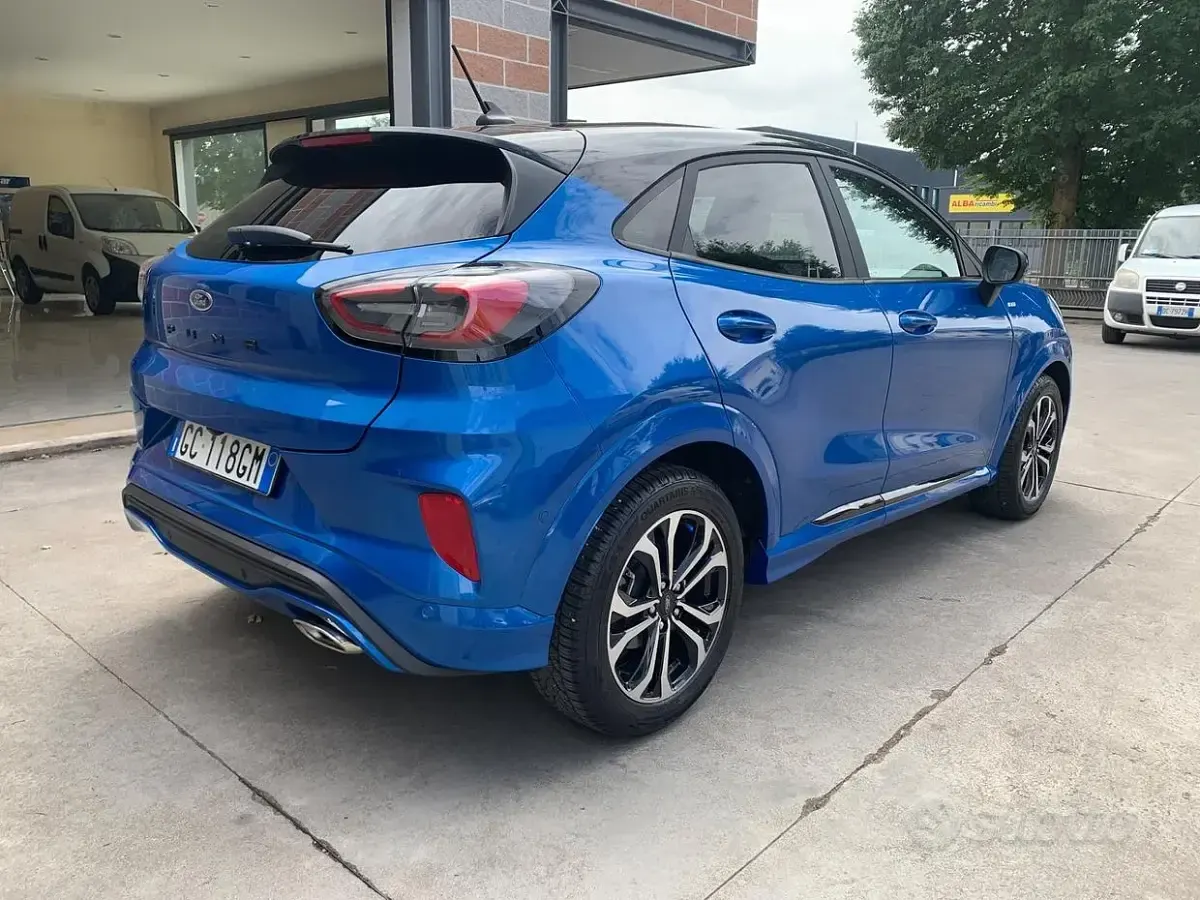 Usata Ford Puma ST-Line 125 CV (91 kW) 2020 Blu SUV