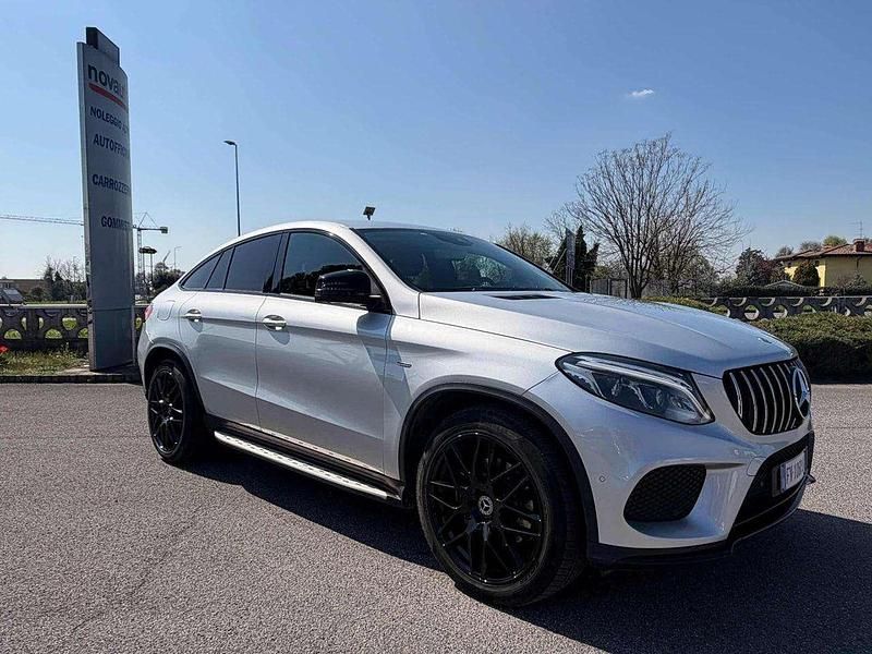 Usata Mercedes GLE350 OrangeArt Edition 258 CV (189 kW) 2019 Argento iridium Coupé