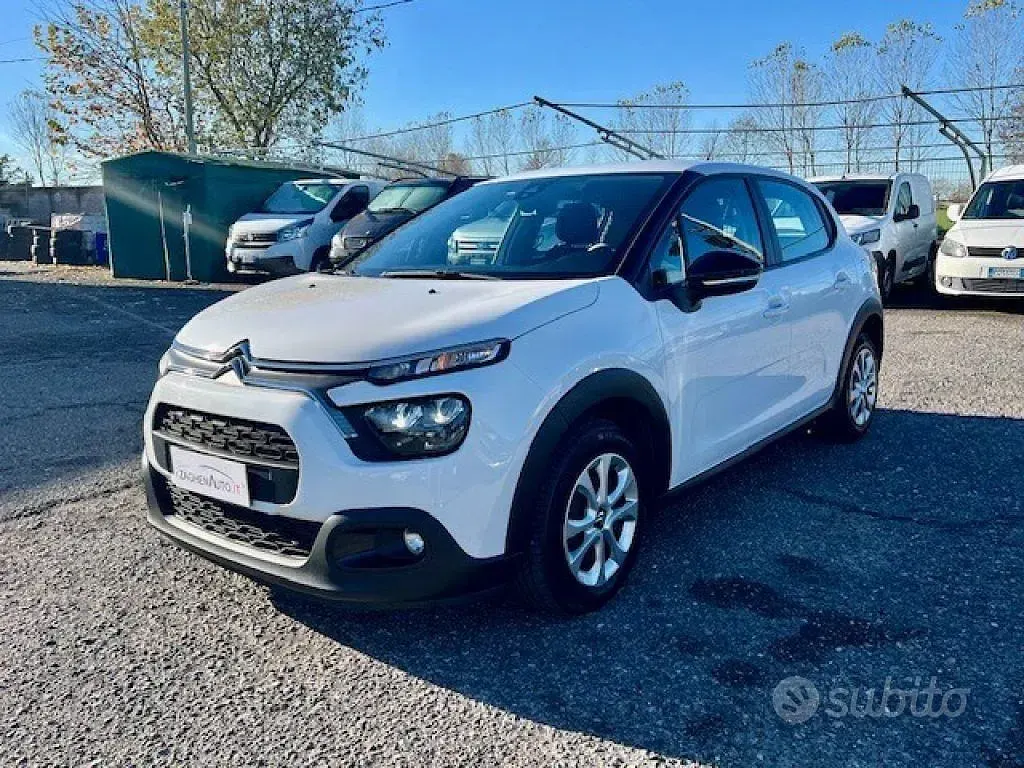 Usata Citroën C3 102 CV (75 kW) 2022 Bianco Utilitaria