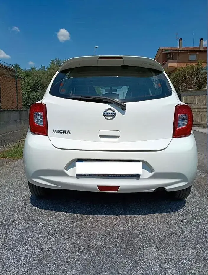 Usata Nissan Micra Acenta 80 CV (58 kW) 2016 Bianco Utilitaria
