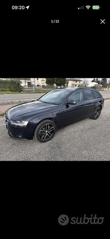 Usata Audi A4 143 CV (105 kW) 2013 Blu Station wagon