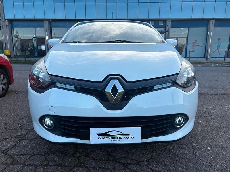 Usata Renault Clio IV 75 CV (55 kW) 2015 Bianco Berlina