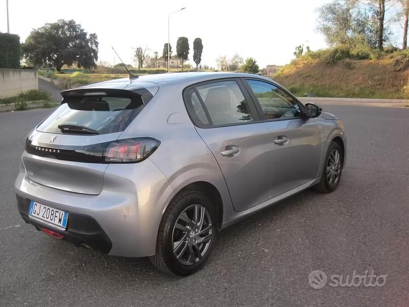Usata Peugeot 208 Active 75 CV (55 kW) 2022 Grigio Utilitaria