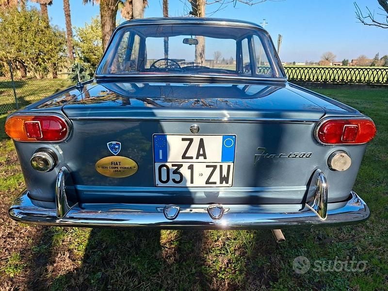 Usata Fiat 1500 1960 Grigio Coupé