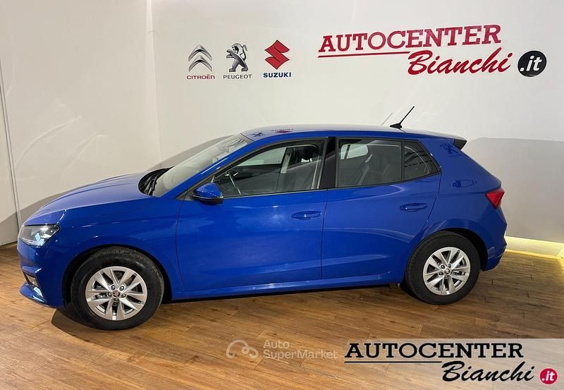 Usata Skoda Fabia Selection 95 CV (69 kW) 2024 Blu Berlina