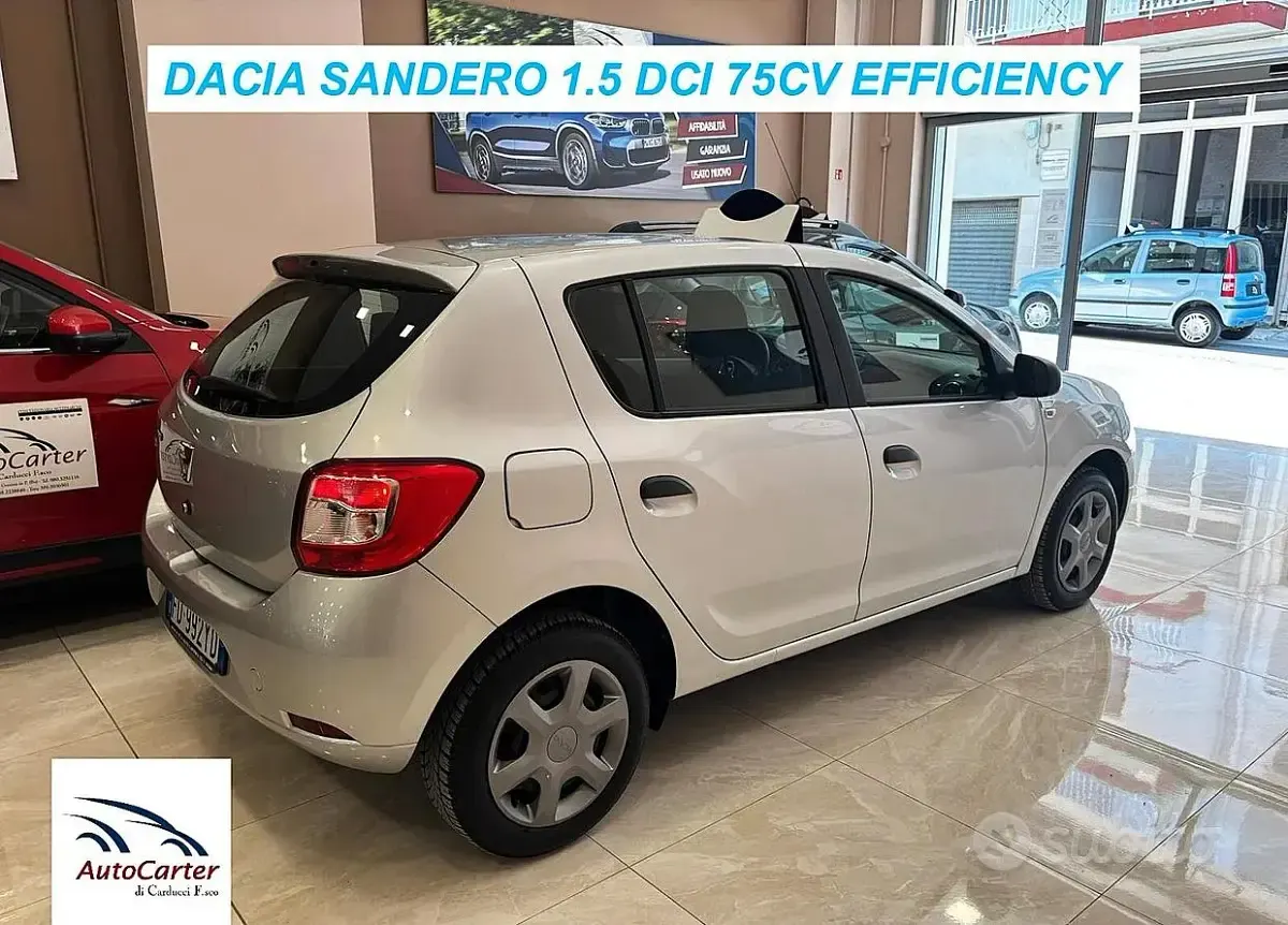 Usata Dacia Sandero 75 CV (55 kW) 2016 Grigio Berlina