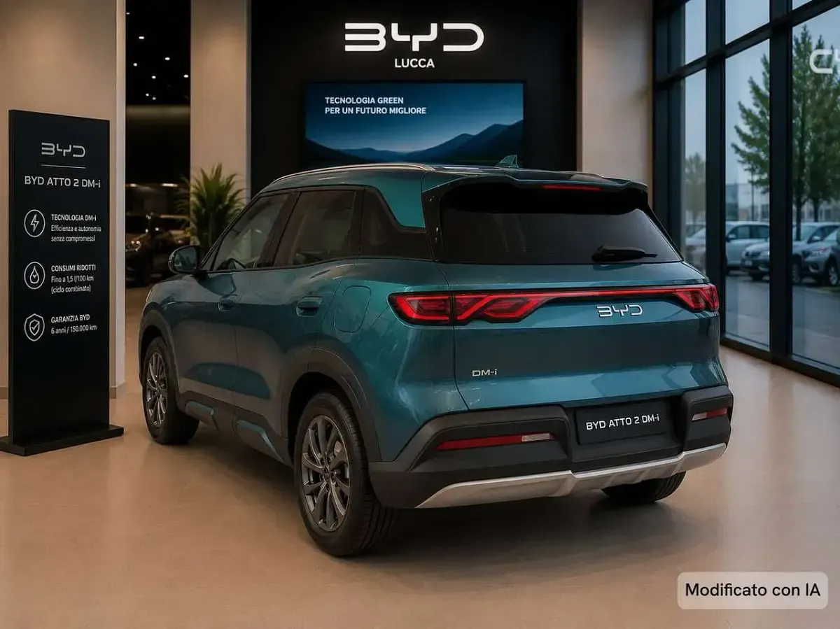 Nuova BYD Atto 2 Boost 98 CV (72 kW) 2026 Time grey SUV