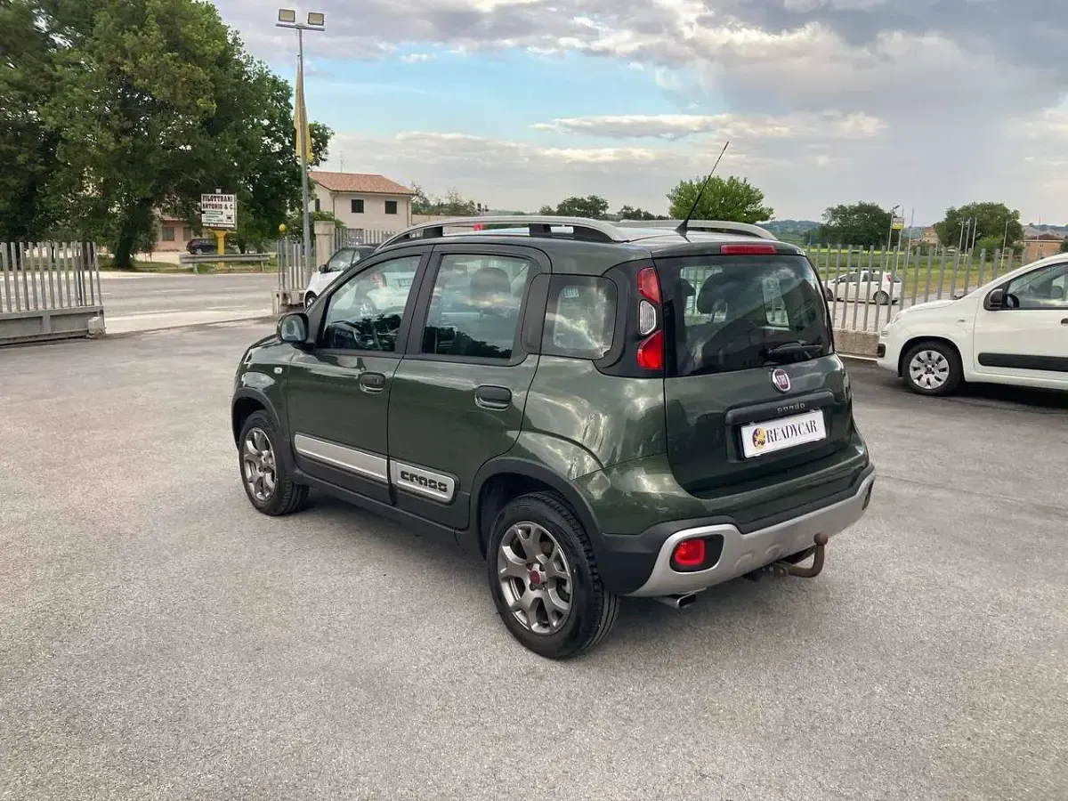 Occasion Fiat Panda Cross Cross 95 PK (69 kW) 2017 Groen Hatchback