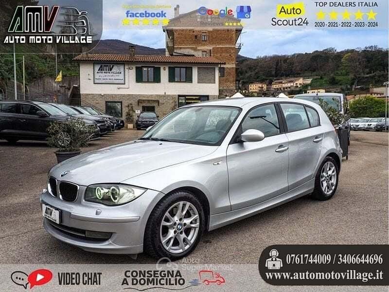 Usata BMW 120 177 CV (130 kW) 2007 Argento Utilitaria