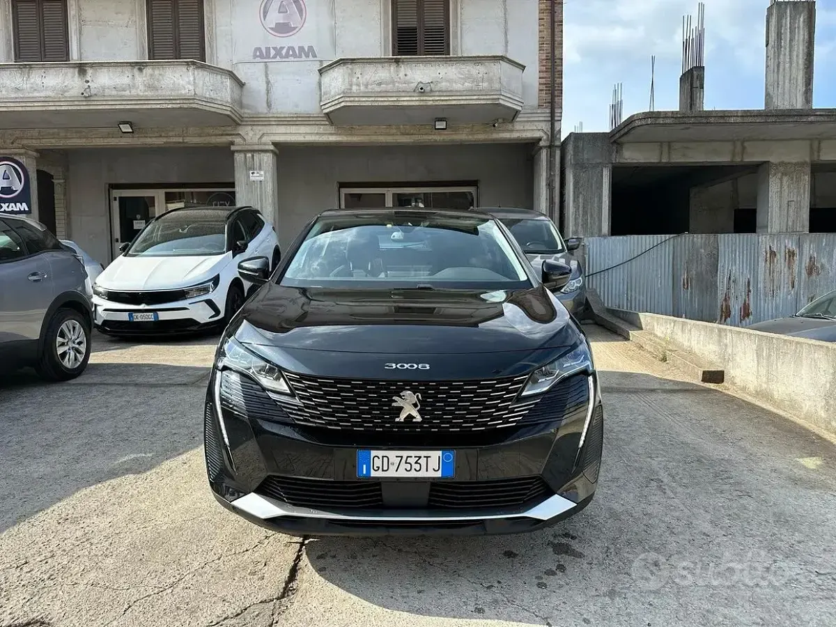 Usata Peugeot 3008 Allure 131 CV (96 kW) 2021 Nero SUV