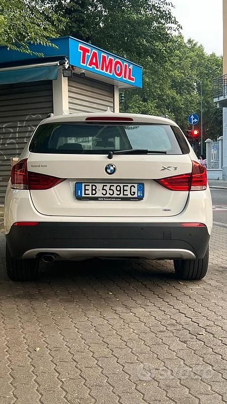 Usata BMW X1 177 CV (130 kW) 2012 Bianco SUV