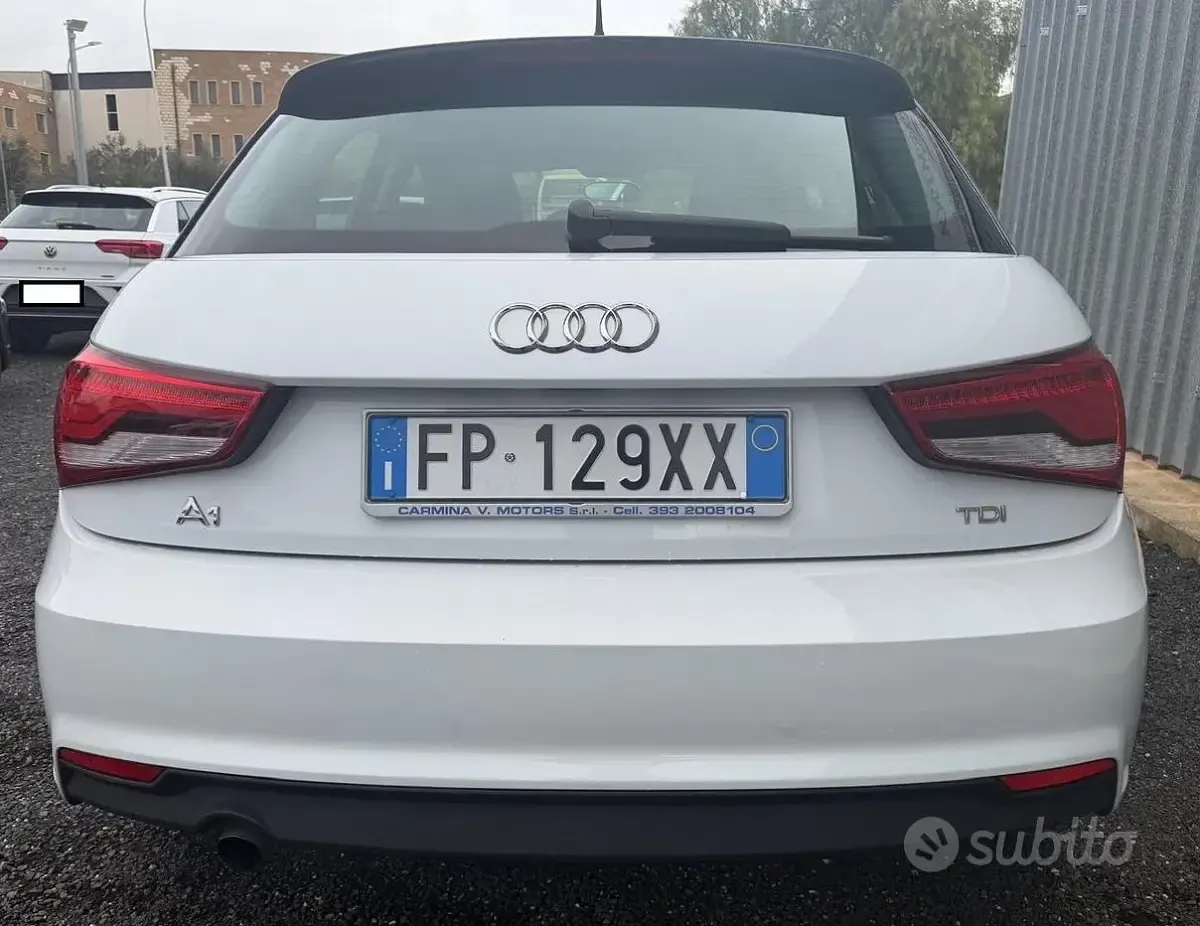 Usata Audi A1 116 CV (85 kW) 2018 Bianco Berlina