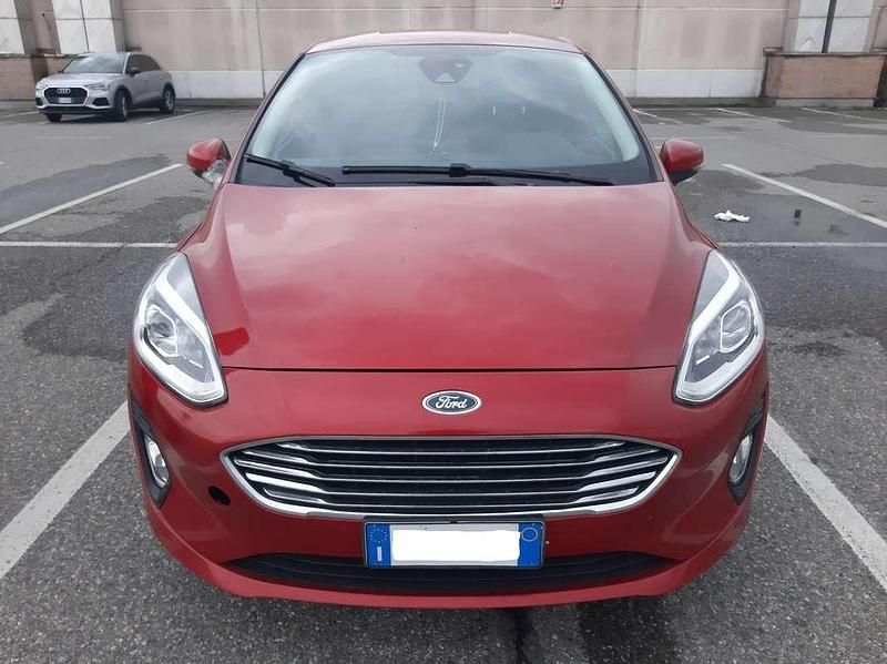 Usata Ford Fiesta Titanium 75 CV (55 kW) 2020 Rosso Berlina