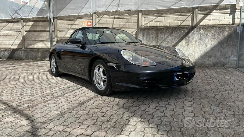 Usata Porsche Boxster 228 CV (167 kW) 2004 Nero Cabrio