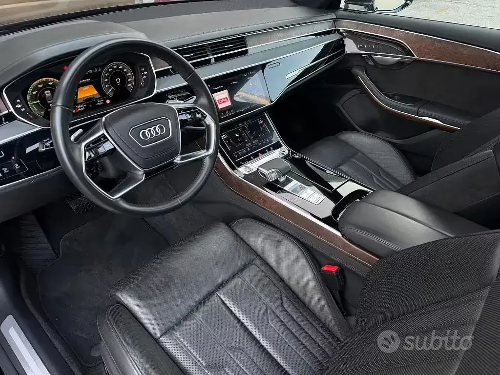 Usata Audi A8 Ambiente 340 CV (250 kW) 2021 Nero Berlina