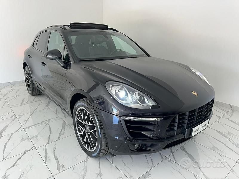 Usata Porsche Macan S Sport 250 CV (183 kW) 2015 Nero SUV