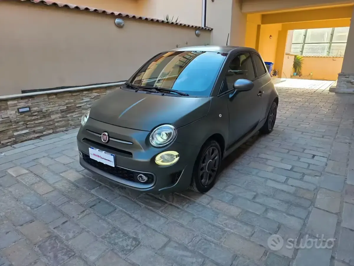 Begagnad Fiat 500 S 69 HK (50 kW) 2018 Grå Halvkombi