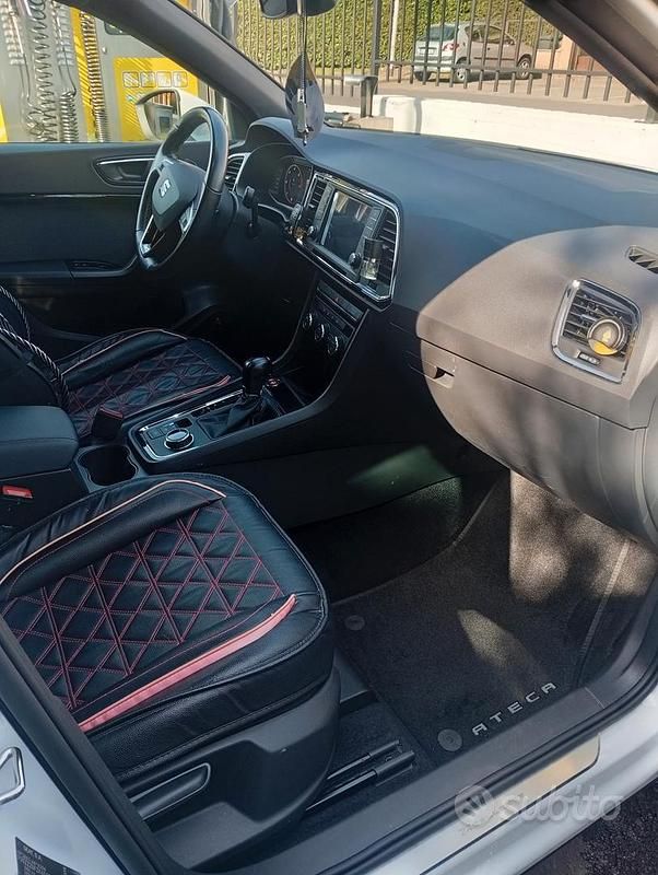 Usata Seat Ateca 115 CV (84 kW) 2019 Bianco SUV