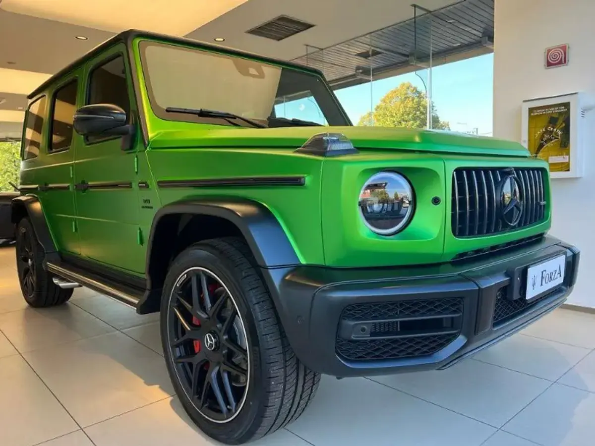Usata Mercedes G63 AMG AMG 585 CV (430 kW) 2022 Verde SUV