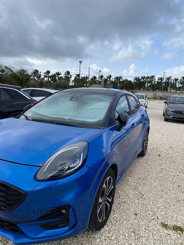 Usata Ford Puma ST-Line X 125 CV (91 kW) 2020 Blu SUV