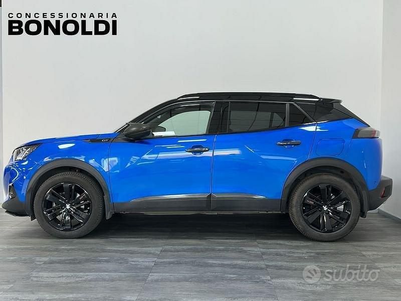 Usata Peugeot 2008 GT 155 CV (114 kW) 2020 Blu vertigo SUV