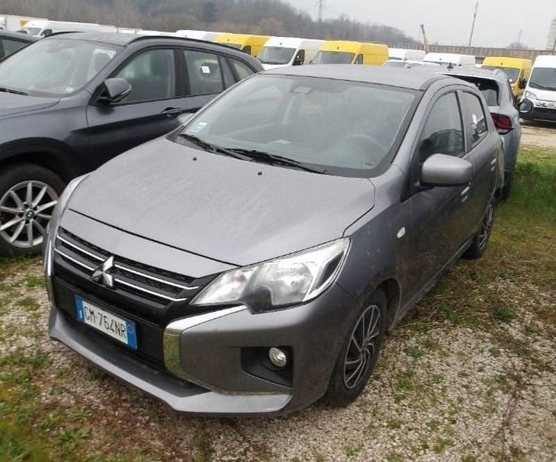 Usata Mitsubishi Space Star Intense 71 CV (52 kW) 2022 Grigio Utilitaria