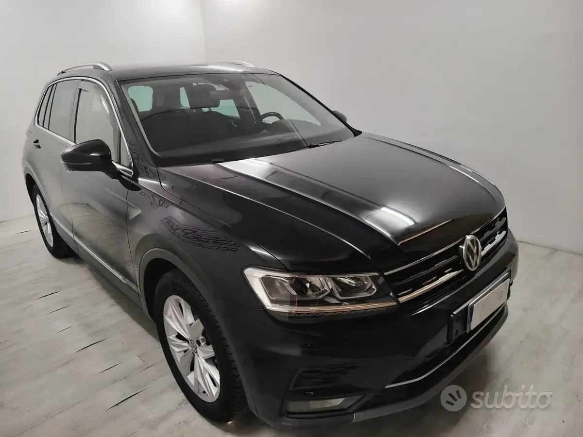 Usata VW Tiguan Executive 150 CV (110 kW) 2017 Nero SUV