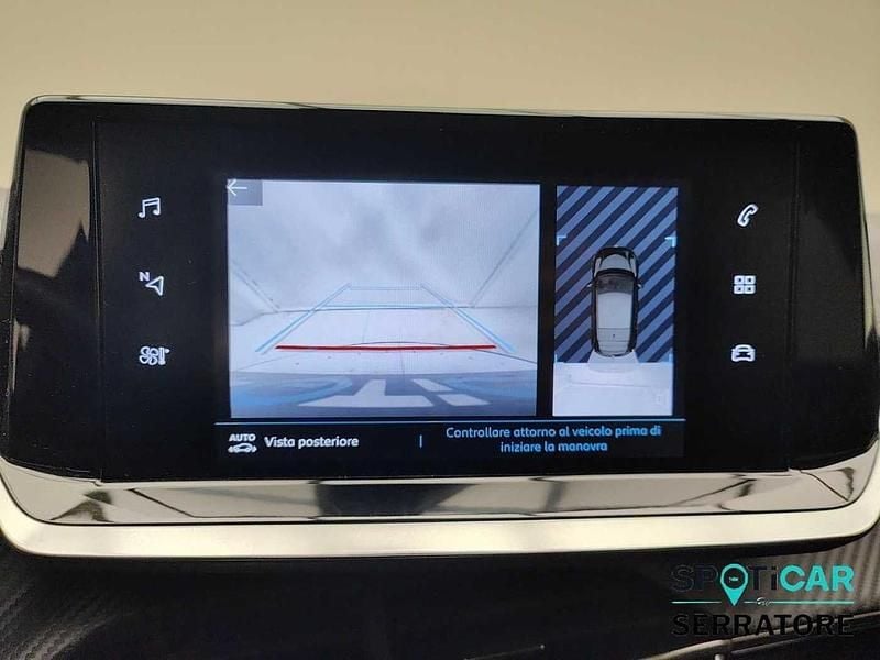 Usata Peugeot e-208 Allure 100 kW (136 CV) 2023 Giallo Utilitaria