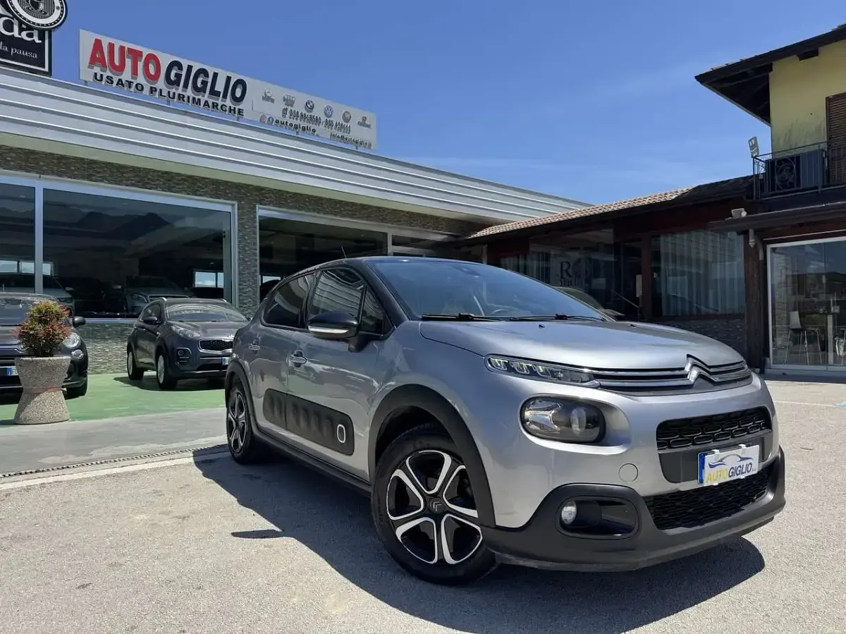 Usata Citroën C3 PureTech 83 CV (61 kW) 2019 Argento Utilitaria