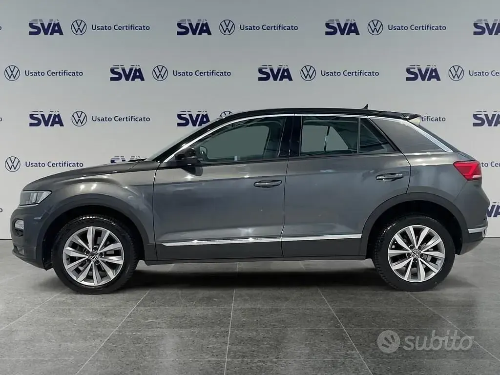 Usata VW T-Roc Style 110 CV (80 kW) 2021 Grigio SUV