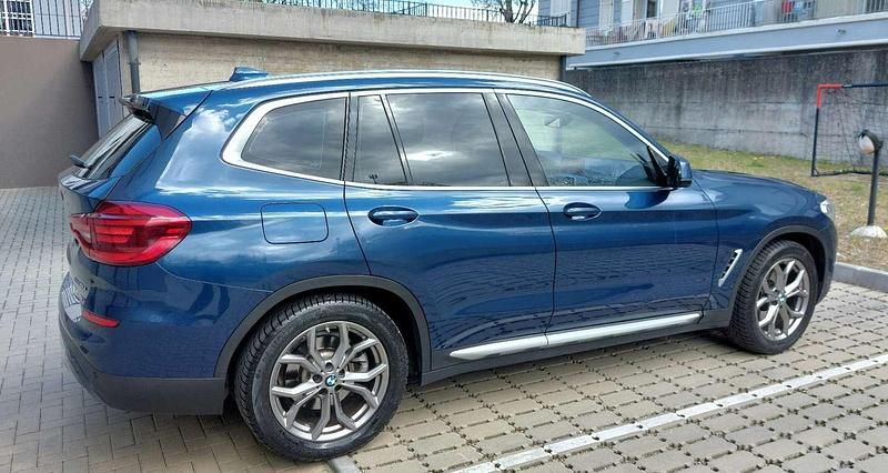 Usata BMW X3 xLine 190 CV (139 kW) 2018 Blu SUV