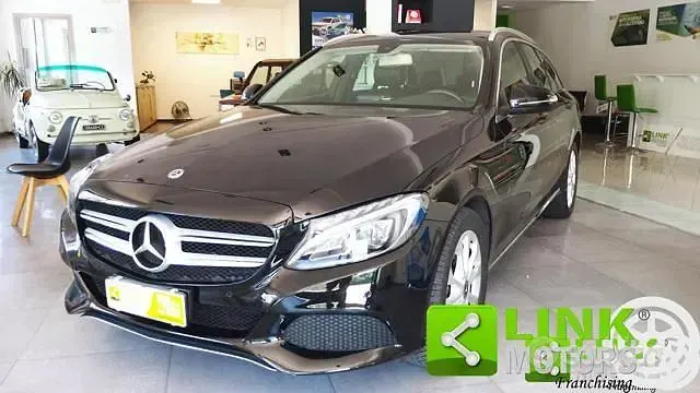 Usata Mercedes C220 170 CV (125 kW) 2018 Nero Station wagon