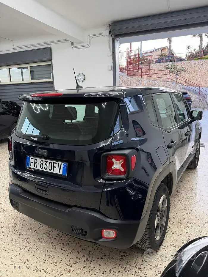 Usata Jeep Renegade Longitude 140 CV (102 kW) 2018 Blu SUV
