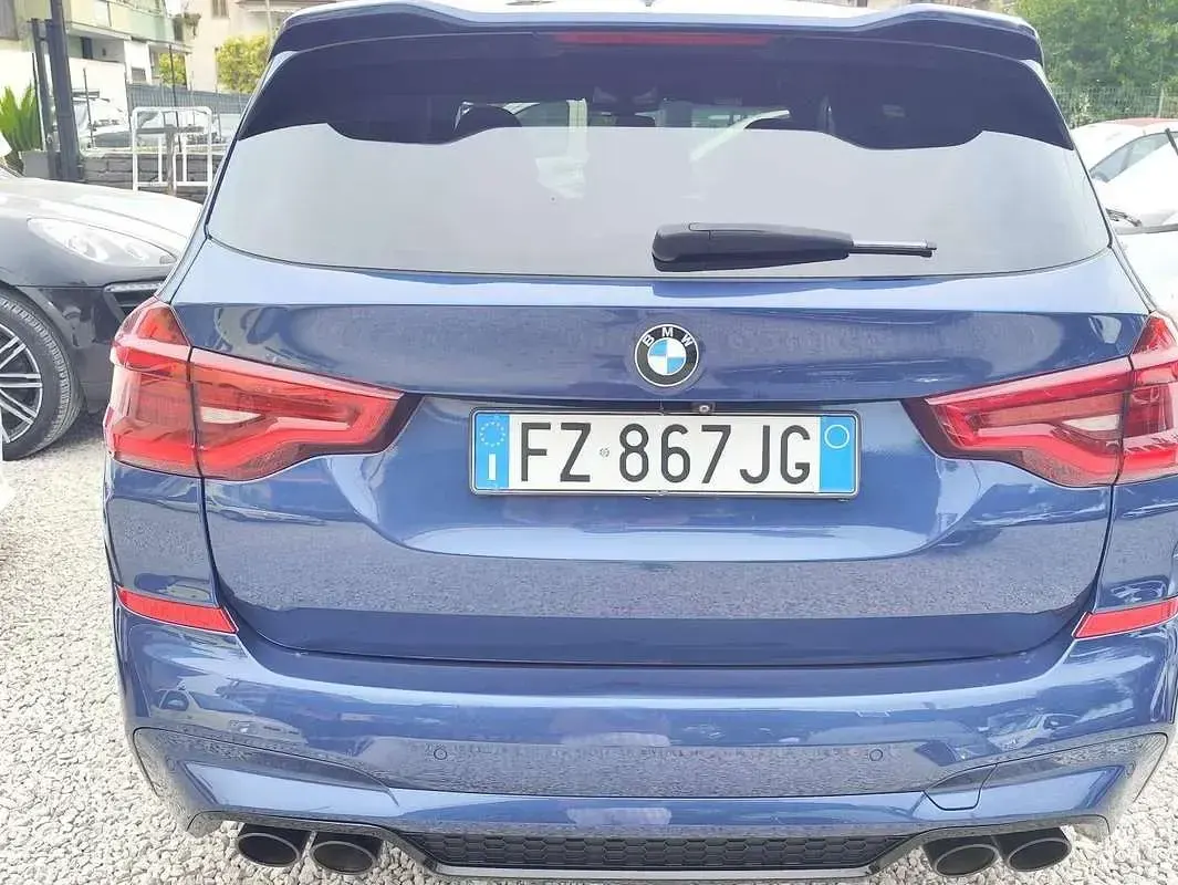 Usata BMW X3 M Competition Edition 510 CV (375 kW) 2020 Blu/azzurro SUV