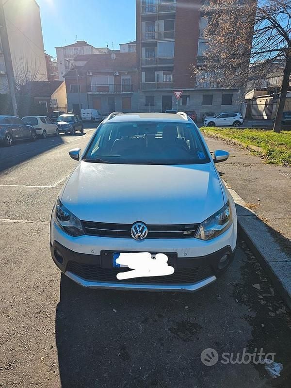 Usata VW Polo Cross 85 CV (62 kW) 2016 Bianco Utilitaria