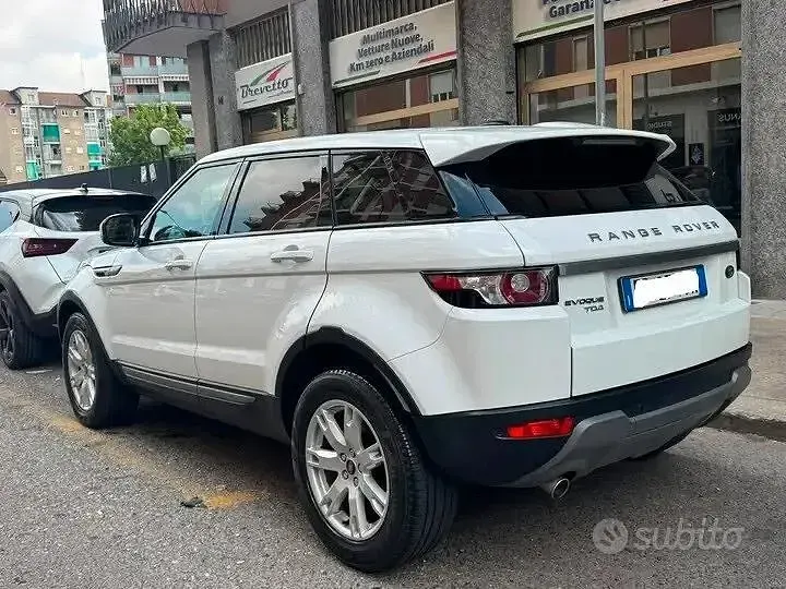 Usata Land Rover Range Rover evoque Pure 150 CV (110 kW) 2013 Bianco SUV