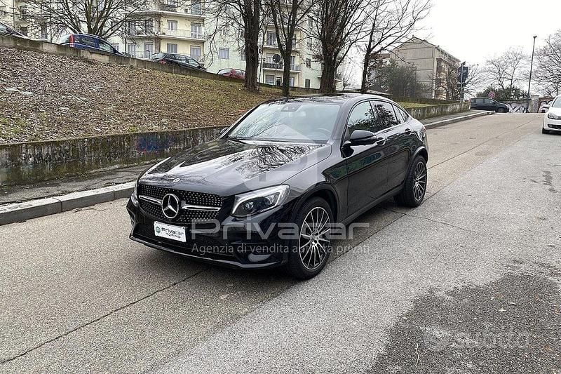 Usata Mercedes GLC250 Premium 204 CV (150 kW) 2019 Nero Coupé