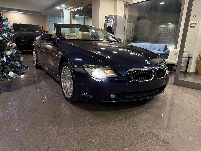 Usata BMW 645 Cabriolet 333 CV (244 kW) 2005 Blu/azzurro Cabrio