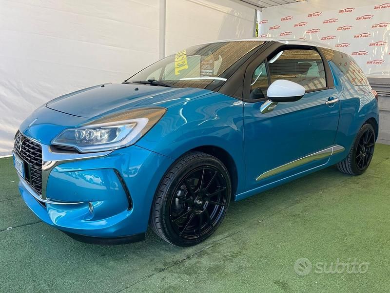 Blu Usata 2016 DS Automobiles DS3 Sport Chic Coupé | 7800 € (Buon prezzo) - Immagine 1/4