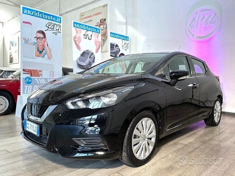 Usata Nissan Micra Acenta 92 CV (67 kW) 2021 Nero metallizzato Utilitaria