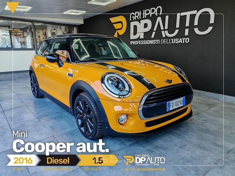 Usata Mini Cooper 116 CV (85 kW) 2016 Giallo Utilitaria