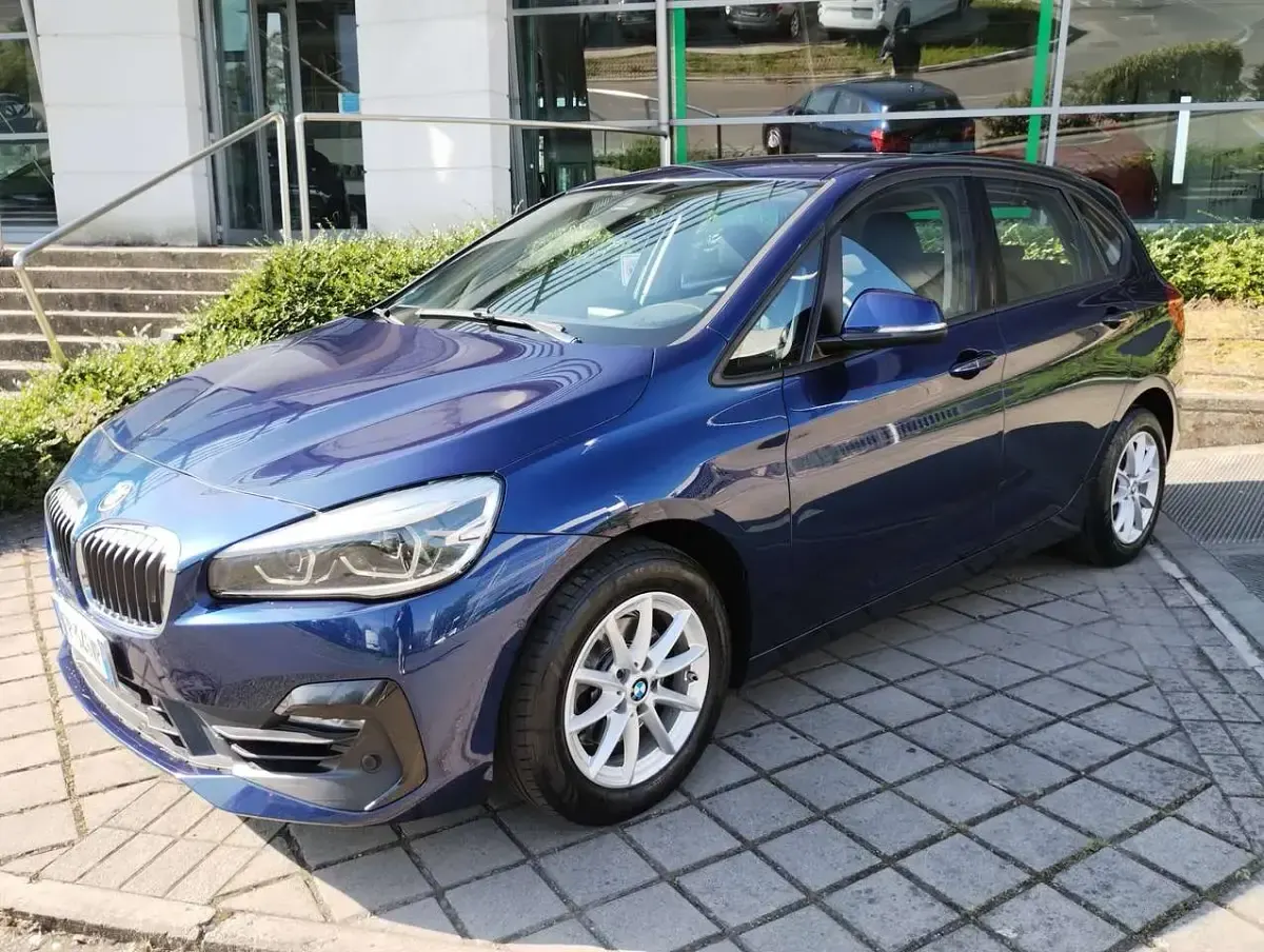 Usata BMW 218 140 CV (102 kW) 2018 Blu/azzurro Monovolume
