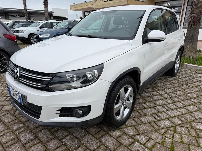 Usata VW Tiguan Trendline 110 CV (80 kW) 2013 Bianco SUV