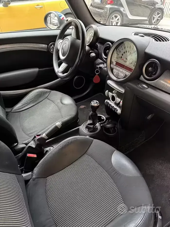 Usata Mini Cooper S 175 CV (128 kW) 2008 Verde Utilitaria