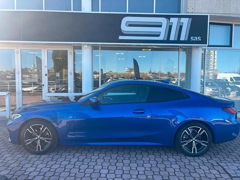 Usata BMW 420 Coupé M Sport 190 CV (139 kW) 2021 Blu Coupé