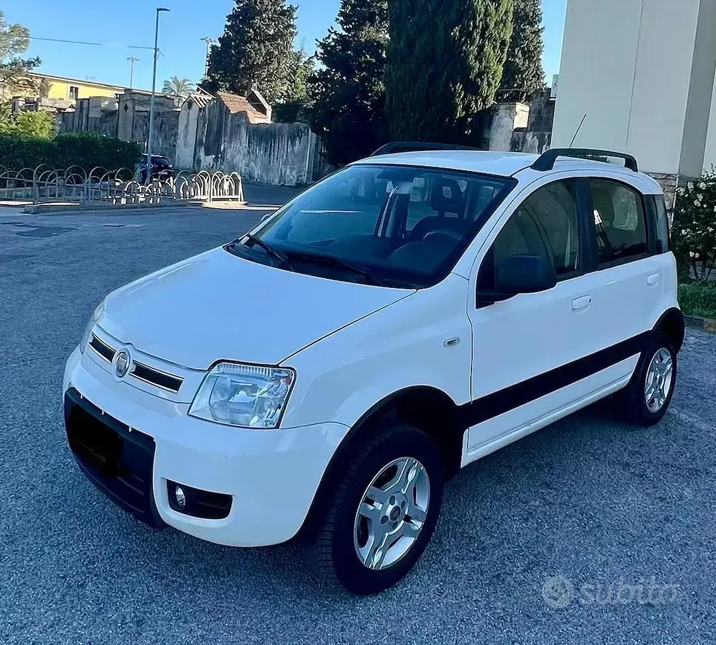 Usata Fiat Panda 4x4 Climbing 75 CV (55 kW) 2011 Bianco Utilitaria