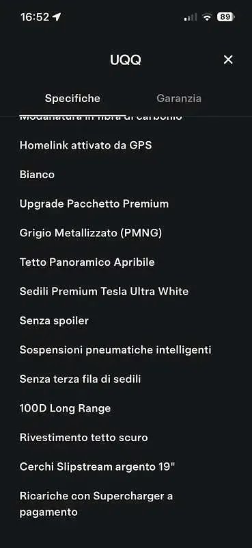 Usata Tesla Model S 135 kW (184 CV) 2018 Utilitaria