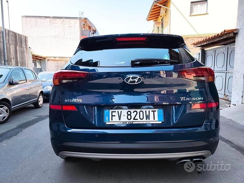 Usata Hyundai Tucson 136 CV (100 kW) 2019 Blu SUV