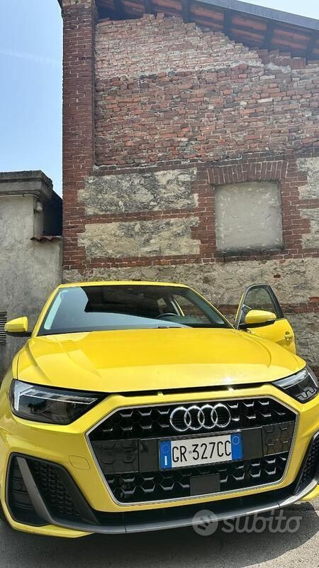 Usata Audi A1 Comfort 125 CV (91 kW) 2023 Giallo Utilitaria